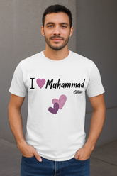 I Love Muhammad (SAW)- Oversized Standard T-Shirt